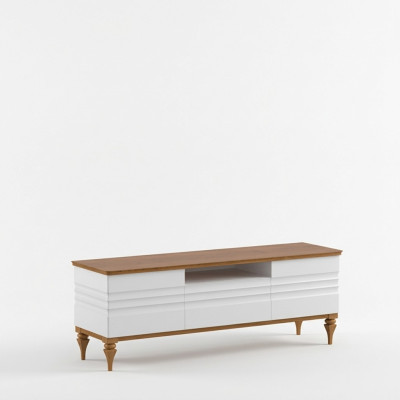 TV Lowboard Board Schrank Fernsehtisch Unterschank RTV Kommode Kommoden TO-RTVD  TV Lowboard Tablero Armario Mesa de televisión Soporte RTV Cómoda Cómodas TO-RTVD