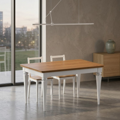 Mesa de centro clásica de madera Mesa auxiliar Mesas Sala de estar Nuevo modelo TO-S2