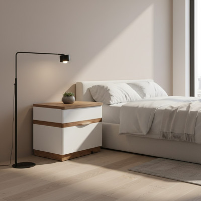 Mesa de noche Mesita de noche Mesas Mesa auxiliar Mesitas de noche Dormitorio CM-SZN