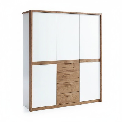 Clásico armario de dormitorio armario ropero de madera - CM-3D