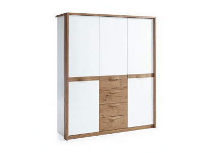 Clásico armario de dormitorio armario ropero de madera - CM-3D