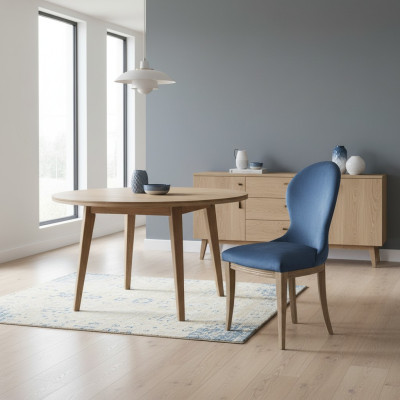 Diseñador francés Silla acolchada Sillas Sofá tapizado clásico Nuevo CM-U3