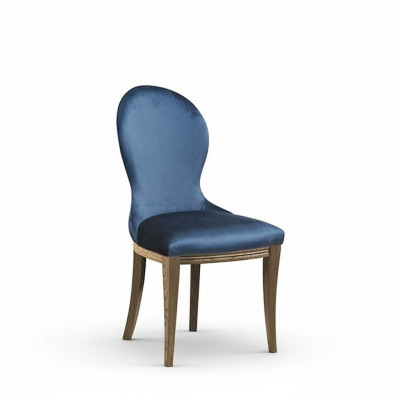 Diseñador francés Silla acolchada Sillas Sofá tapizado clásico Nuevo CM-U3