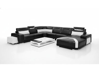 Sofá de esquina, conjunto de tapizados para salón, sofá, conjunto de asientos en forma de U, esquina de asientos PH739C.