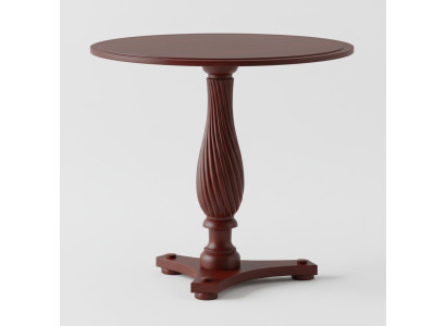 Mesa de madera maciza Mesa de madera clásica Mesa de mesa de mesa Mesa redonda Royal - Modelo ZB-3