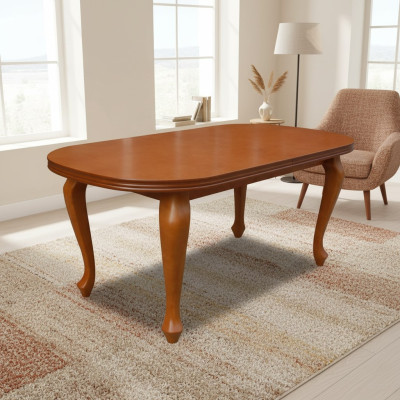Mesa Mesa de comedor Mesa de madera XXL Mesa de conferencia S13 90X160cm Extensible