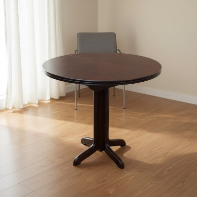Mesa Mesa de comedor Mesa de madera XXL Mesa de conferencias Radio 90 + 35 CM