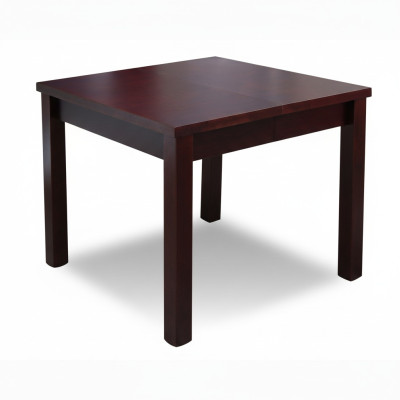 Mesa Mesa de comedor Mesa de madera XXL Mesa de conferencia 100 x 100 cm Extensible 100x250 cm