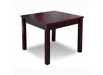 Mesa Mesa de comedor Mesa de madera XXL Mesa de conferencia 100 x 100 cm Extensible 100x250 cm