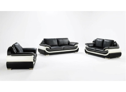 Sofá conjunto de sofá Cojín sofá Set 3+2+1 Cuero Sofás Sofá Conjunto Asiento T777