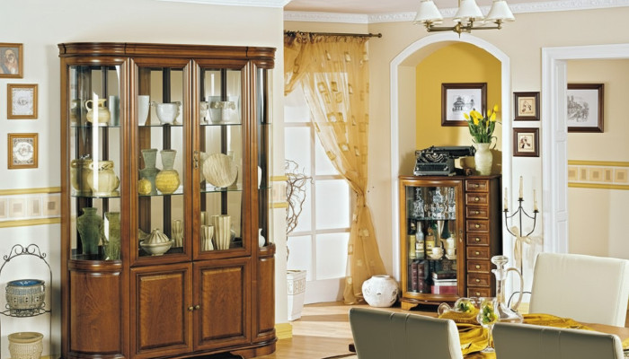 Clásico Vitrina cajonera Vitrinas cajoneras 2 Vitrinas Casa de campo Royal Zefir 2