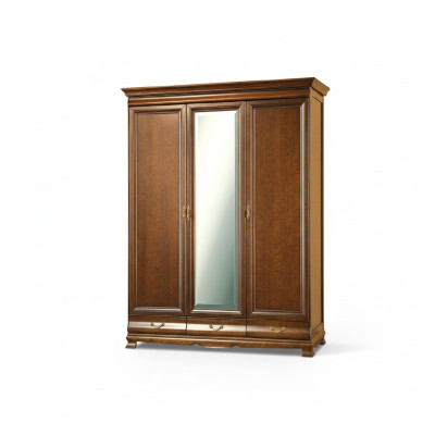 Clásico armario mueble armario armario de ropa armario de madera - Modelo N-3D