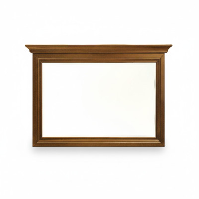 Espejo grande clásico Espejo de pared Espejo colgante Marco de madera Guardarropa N-L2