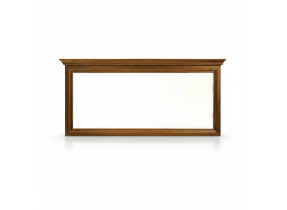 Espejo grande clásico con marco de madera real para colgar en la pared modelo N-L1