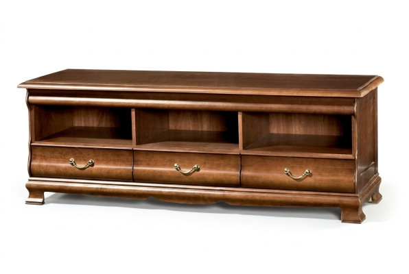 Mueble bajo de TV con cajones, mesa de televisión, soporte de TV, mueble para TV N-RTV-D.