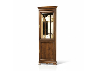 Vitrina clásica Armario vitrina Mueble de vitrina pared de cristal - Modelo N-WN