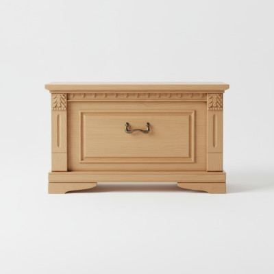 Mesitas de noche clásicas Mesita de noche Consolas de noche Mesa de madera maciza Estilo colonial
