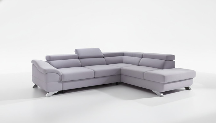 Sofá esquinero con función de cama, sofá de salón en forma de L, sofá esquinero, esquina de sofá, conjunto de tapizado.
