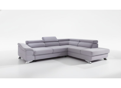 Sofá esquinero con función de cama, sofá de salón en forma de L, sofá esquinero, esquina de sofá, conjunto de tapizado.