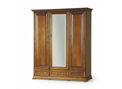 Clásico armario Armario Mueble ropero Macizo Nuevo Italia R-3D