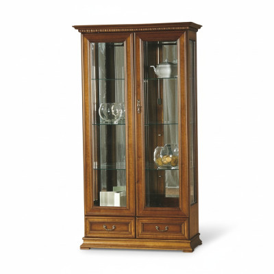 Clásico vitrina armario de cristal sólido vitrina vitrinas nuevo R-W3