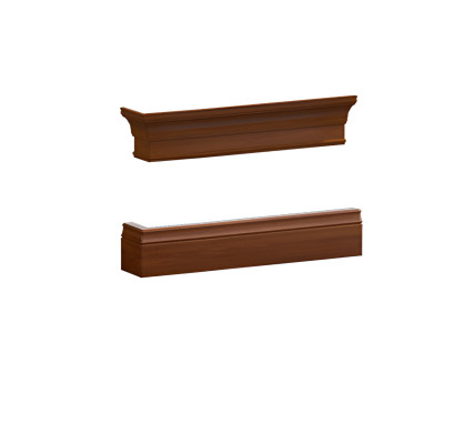 Cubierta exterior de pared para armario de esquina o armario de sistema L, R BA-28