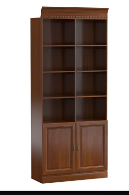 Clásico armario armario pared de armario librería librería - Modelo BA-3