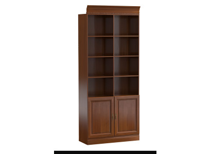 Clásico armario armario pared de armario librería librería - Modelo BA-3