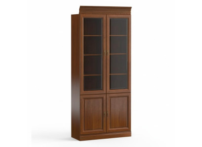 Clásico armarios armario vitrina vitrina armario de vidrio pared del armario Modelo BA-2