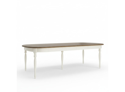 Gran mesa Mesa de comedor Mesa de madera Mesa de conferencia Extensible 290 cm Modelo FL-S1