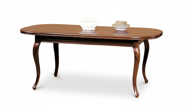KLASSISCHE TISCHE ESSTISCH ESSZIMMER TISCH ECHT HOLZ Muebles italianos - ZB-5
