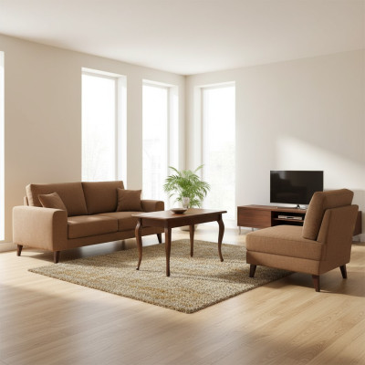 Clásica mesa de centro Mesa de madera Mesa de madera Mesas Barrocas Mesas de madera Nuevas ZB-6