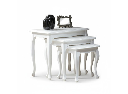 Mesa Mesa de comedor 3 piezas Juego de mesa Mesas Mesa clásica de madera Mesa de comedor de diseño Producto nuevo