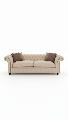 Chesterfield 3 plazas XXL tapizado asiento sofá conjunto de sofá Big Couchen 2016-28