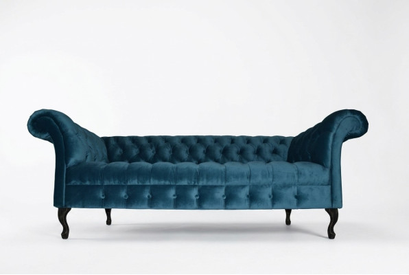 Sofá Chesterfield Tapizados Diseñador Sofás Conjunto de Sofás de Tela 15