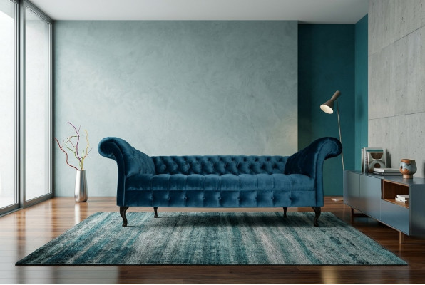 Sofá Chesterfield tapizado Sofás de diseñador Sofá conjunto Textil Tejido Textil 17