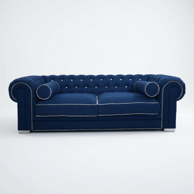 Sofá Chesterfield de 3 plazas, diseño de tapicería de sofá Chesterfield, nuevo sofá 3 piezas