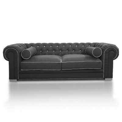 Sofá Chesterfield de 3 plazas. Diseño de tapicería. Sofás de salón. Conjunto de sofás SL Sofa 22.