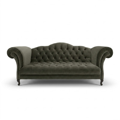 Sofá Chesterfield de 3 plazas Sofá tapizado de diseño Sofás de conjunto SLIII Sofá №1