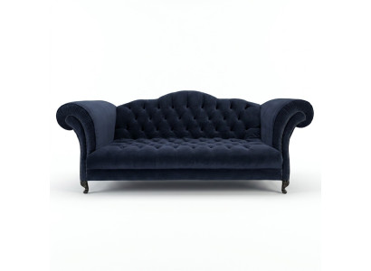Sofá chesterfield de 3 plazas. Sofás tapizados de diseñador. Juego de sofás SLIII sofá n.º 2