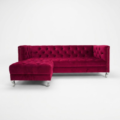 Sofá Chesterfield Tapizado Sofás de Diseño Conjunto de Sofás Sofá SLIII Sofá №12