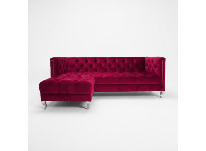 Sofá Chesterfield Tapizado Sofás de Diseño Conjunto de Sofás Sofá SLIII Sofá №12