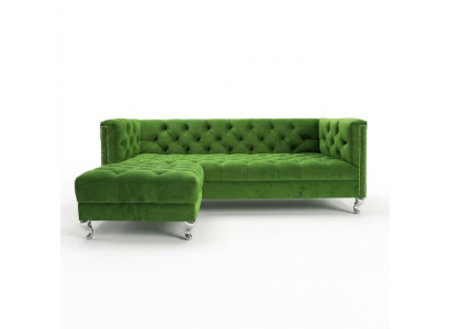 Sofá Chesterfield Tapizado Sofás de Diseño Sofás Conjunto de sofás SLIII Sofá №14