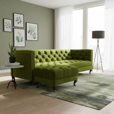 Sofá Chesterfield tapizado Sofás de diseño Sofá conjunto Coach SLIII Sofá №15