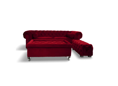 Chesterfield Sofa Tapizado Diseñador Sofás Juego de Sofás Sofá SLIII Sofá n. ° 20