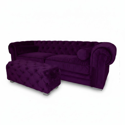 Sofá Chesterfield Sofás Tapizados Sofás de Diseño Sofás Juego de Sofás Sofá SLIII Sofá №37