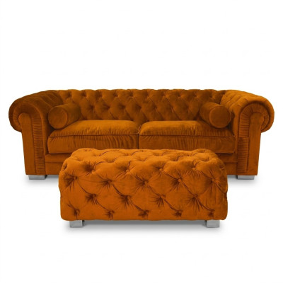Chesterfield Sofa Sofás tapizados de diseñador Sofás de salón Juego de sofás Sofá SLIII Sofá №41