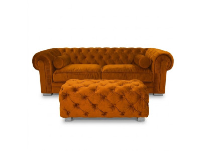 Chesterfield Sofa Sofás tapizados de diseñador Sofás de salón Juego de sofás Sofá SLIII Sofá №41