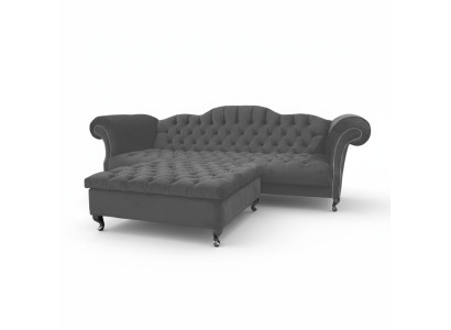 Sofá Chesterfield Tapizado Sofás de diseñador Juegos de sofás Sofá SLIII N.° 47