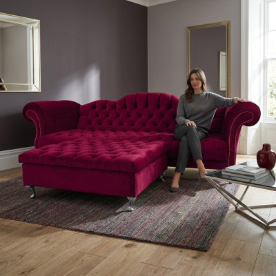Chesterfield Sofa Sofá tapizado de diseñador Sofás Garnitur Sofá SLIII Sofá №53